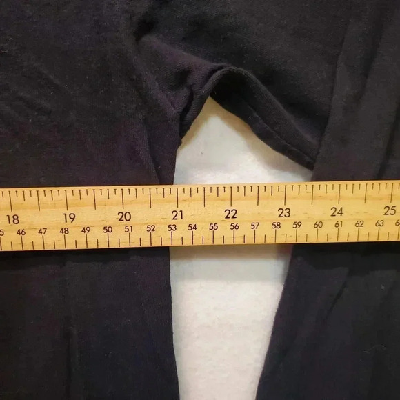 Smokin Bowls Vermont Graphic Long Sleeve T Shirt Black Red Bar Anvil Cotton Sz L - Picture 4 of 15